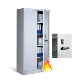 Feuerschutzschrank mit Fachböden